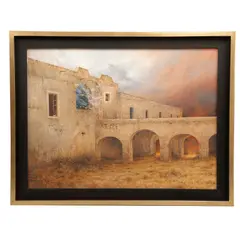 Humberto Carrasco, Ruinas, 2000, Óleo sobre tela