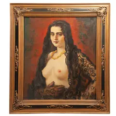 František Xaver Naske, Maja, Óleo sobre tela