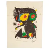 XV años Polígrafa by Joan Miró, 1979, Litografía sin número de tiraje, sold Nov 2023