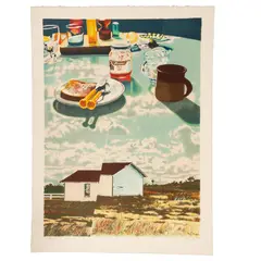 Howard Kanovitz, The Ground Above Us, Litografía 82 / 175