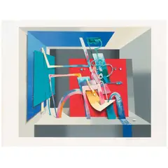 Oswaldo Sagástegui, Untitled, Serigrafía