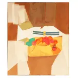 Fitzia, Untitled, 1998, Collage de papel sobre madera