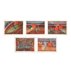 Tablas y Tercios by Moisés Zabludovsky, Litografías 32 / 50, offered Nov 2023