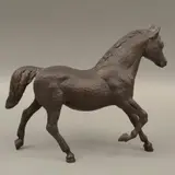 Caballo, SIGLO XX, Bronce, patinado en color marrón