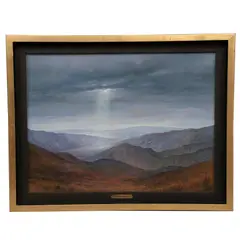 Humberto Carrasco, Paisaje con montañas, 2005, Óleo sobre tela