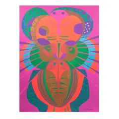 Pedro Coronel, Los búhos, Serigrafía 73 / 150