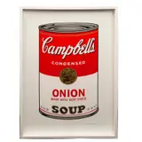 II.47: Campbell's Onion Soup by Andy Warhol, Serigrafía sin número de tiraje, sold Nov 2023