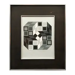 Victor Vassarely, Untitled, Serigrafía FV 42 / 50