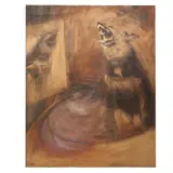 Margarette Dawit, Untitled, Óleo sobre tela