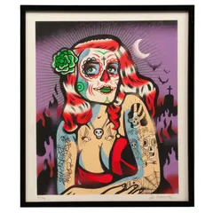 Dr. Alderete, The day of the Dead, Serigrafía 101 / 150