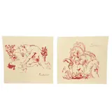 Pablo Picasso, Serie Minotauro, 1947, Serigrafías I, II, III