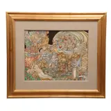 Gary Peter Slipper, Untitled, Óleo sobre madera