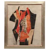 Frank Leonard Brooks, My black red collage