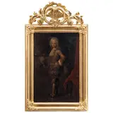 Anónimo, Retrato de Caballero, Óleo sobre tela