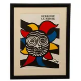 Alexander Calder, Sin título: Derrière Le Miroir, Litografía sin número de tiraje
