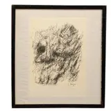Jean René Bazaine, Untitled, Litografía sin número de tira