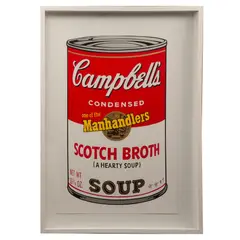 Andy Warhol, II.55: Campbell's Soup II, Campbell's Soup Scotch Broth, Serigrafía sin número de tiraje