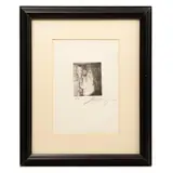 Jose Luis Cuevas, Untitled, Grabado al aguafuerte P.E