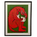 Carlos Pellicer, Non dragón, Serigrafía sin número de tiraje