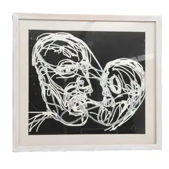Emiliano Gironella Parra, Diálogo, 2017, Xilografía y serigrafía 3 / 3