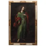 San Juan Evangelista, MÉXICO, SIGLO XVIII, Óleo sobre tela