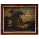 CA. by Paisaje Con Pastores, 1900, Óleo sobre tela, offered Sep 2023