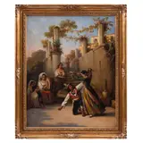 Édouard Pingret, PAREJA BAILANDO