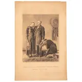 ÚLTIMOS MOMENTOS DE MAXIMILIANO, EMPERADOR DE MÉXICO (DERNIERS MOMENTS DE S. M. MAXIMILIEN EMPEREUR DU MEXIQUE) by A la Manera Jean-paul Laurens, Carboncillo sobre papel, offered Sep 2023