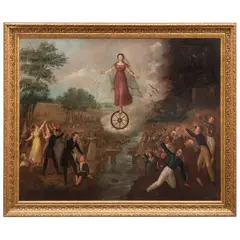 ALEGORÍA DE LA FORTUNA by José María Arango, Óleo sobre tela, offered Sep 2023