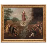 José María Arango, ALEGORÍA DE LA FORTUNA, Óleo sobre tela