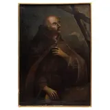 MÉXICO, SIGLO XVIII by San Juan de la Cruz, Óleo sobre tela, offered Sep 2023