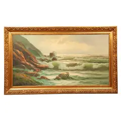 Marina by Francisco Urbina, Óleo sobre tela, offered Sep 2023