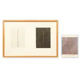 Mario Palacios Kaim, Tercereidad, 1998, Serigrafías y plata sobre papel 6 / 35, díptico