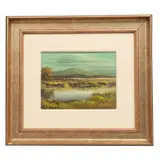 Carlos Pelestor, Paisaje con lago
