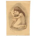 Fanny Rabel, Niña con cordero