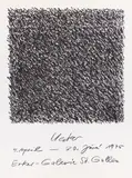 Auktion 404, Los 876 by Günther Uecker, 1975, Lithografie auf leichtem Karton, sold Dec 2017