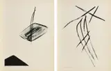 Toko Shinoda, Konvolut von 2 Lithografien (Aus: "Efflorescent")