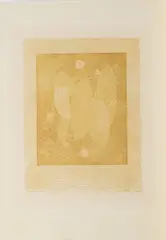 Ohne Titel by Max Ernst, 1970, Farbaquatintaradierung auf Arches Velin (Wasserzeichen), sold Mar 2018