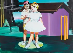 Jörg Lozek, Auktion 401, Los 359, 2001, Acryl auf Leinwand