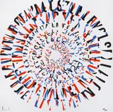 Ferdinand Kriwet, Auktion 401, Los 213, 1971, Farbserigrafie auf Kunststoff