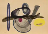 Fritz Winter, Ohne Titel, 1950, Aquarell auf Papier