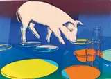 Auktion 401, Los 304 by Andy Warhol, 1979, Farbserigrafie auf Arches 88, sold Nov 2017