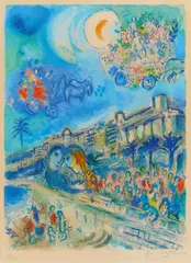 Auktion 401, Los 11 by Marc Chagall, 1967, Farblithografie auf Velin, sold Nov 2017