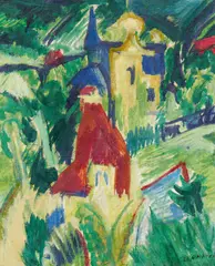 Ernst Ludwig Kirchner, Auktion 411, Los 42, 1916, Öl auf Leinwand