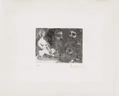 Pablo Picasso, Auktion 414, Los 497, 1934, Aquatintaradierung auf Pergament