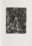 Gespalten by Günther Uecker, 1983, Lithografie auf BFK RIVES (Wasserzeichen), sold Sep 2018