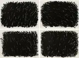 Günther Uecker, Konvolut von 4 Lithografien (Aus: "Bewegung")