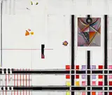 Markus Amm, Auktion 414, Los 1037, 2003, Mischtechnik, collagiert auf Leinwand