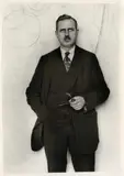 August Sander, Der Kirchenmaler (Peter Hecker), 1927, Gelatinesilberabzug vom Originalnegativ von Gunther Sander