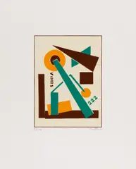 Sándor Bortnyik, Auktion 414, Los 552, 1921/1970